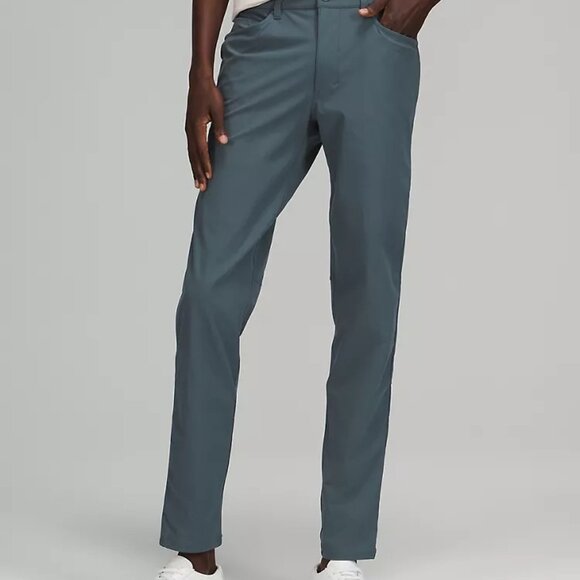 ABC Slim-Fit 5 Pocket Pant 30L Warpstreme 33W / 30L Iron Blue - Picture 1 of 3